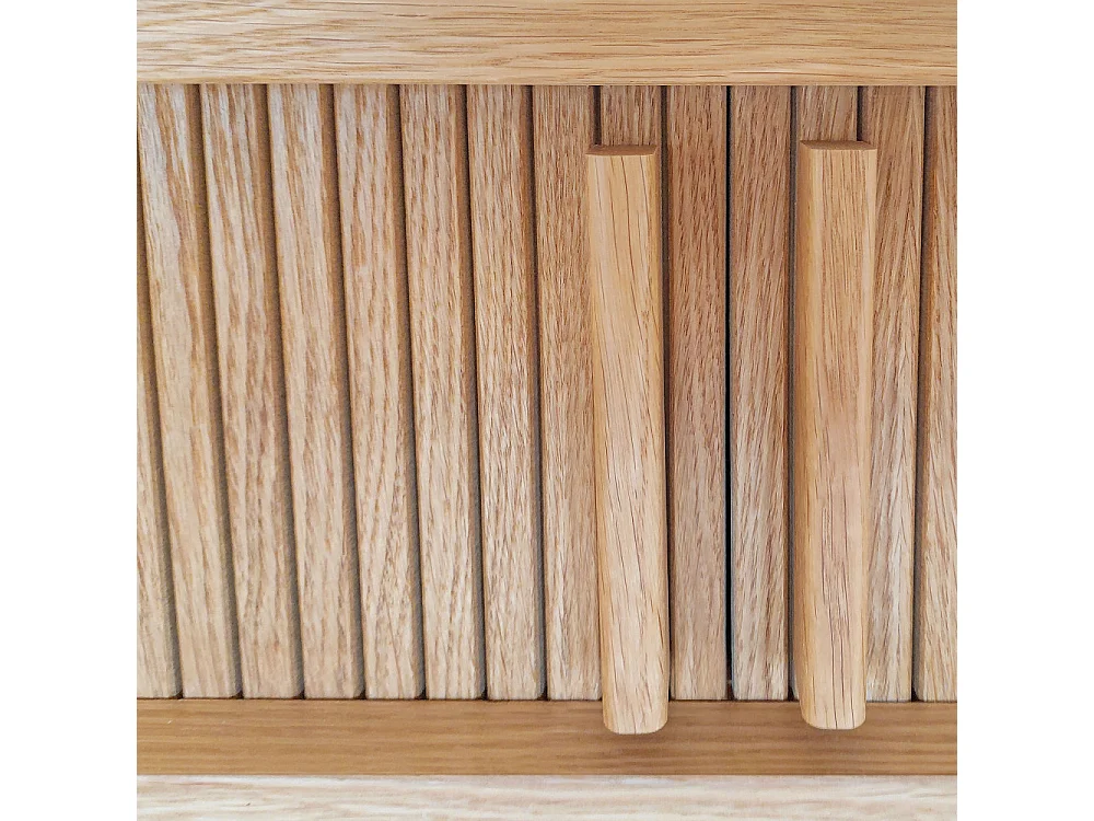 Table Basse Design "Rove" 107cm Chêne