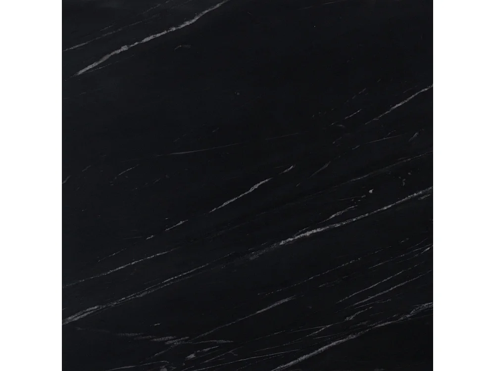 Saku - Table basse en marbre et métal 120x65cm - Noir