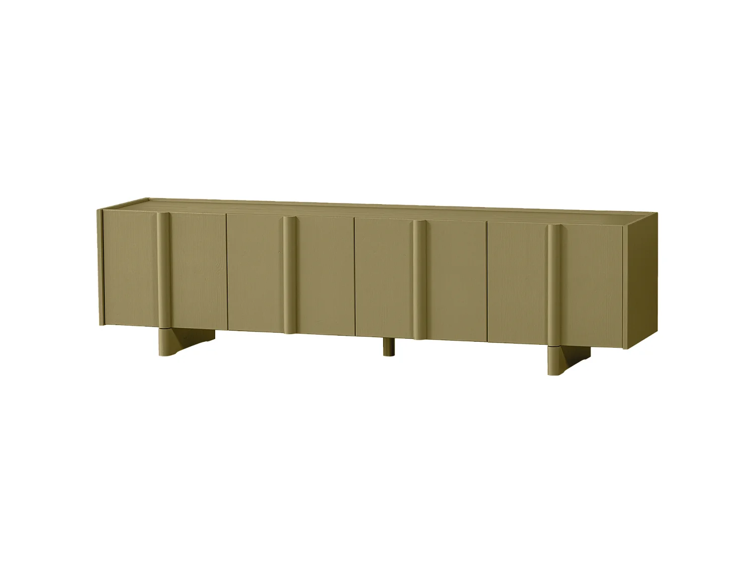 Meuble tv 3 portes en pin BASU