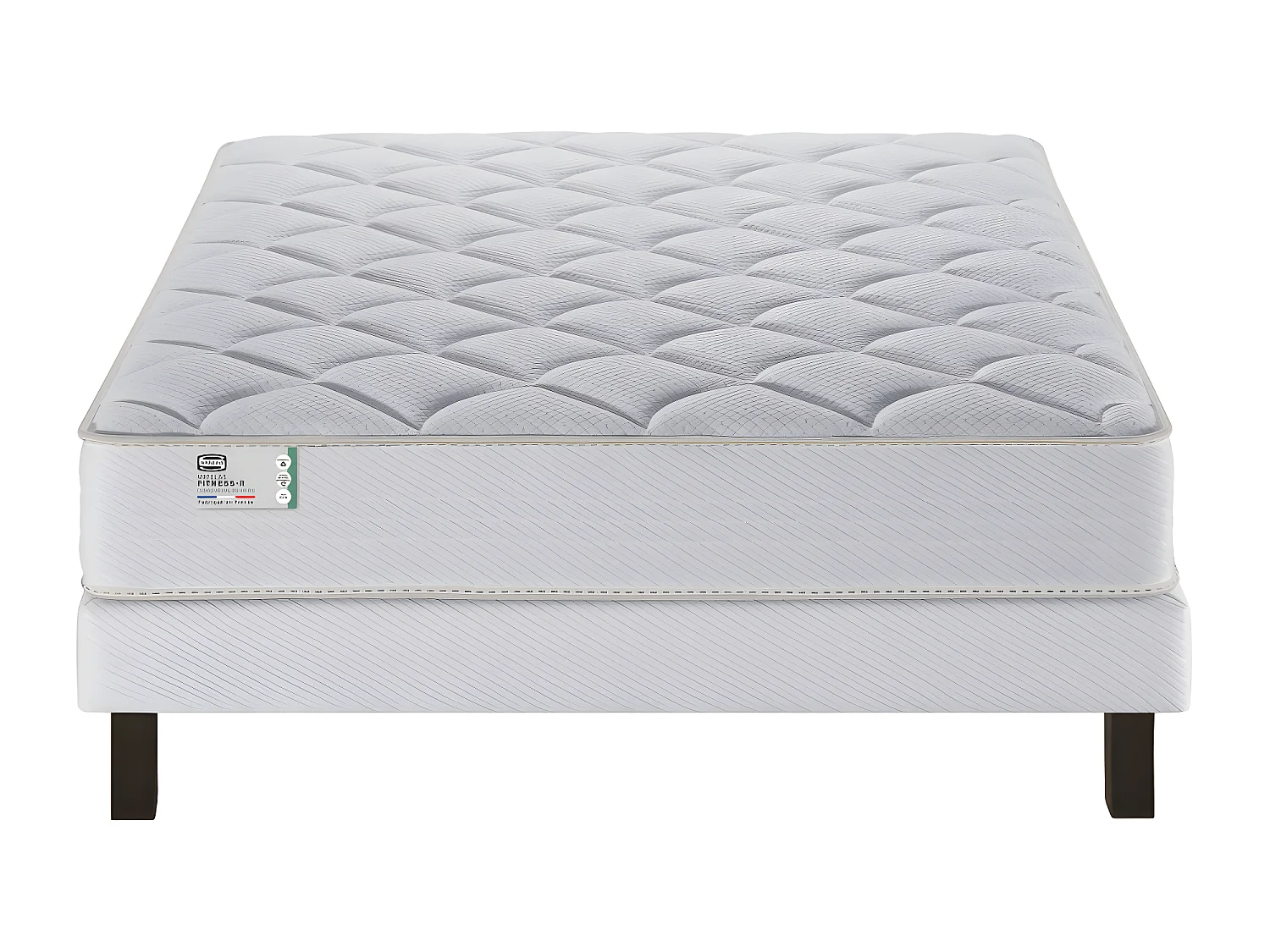 Fitness-R - Matelas 100% ressorts, accueil ferme - 160x200 cm
