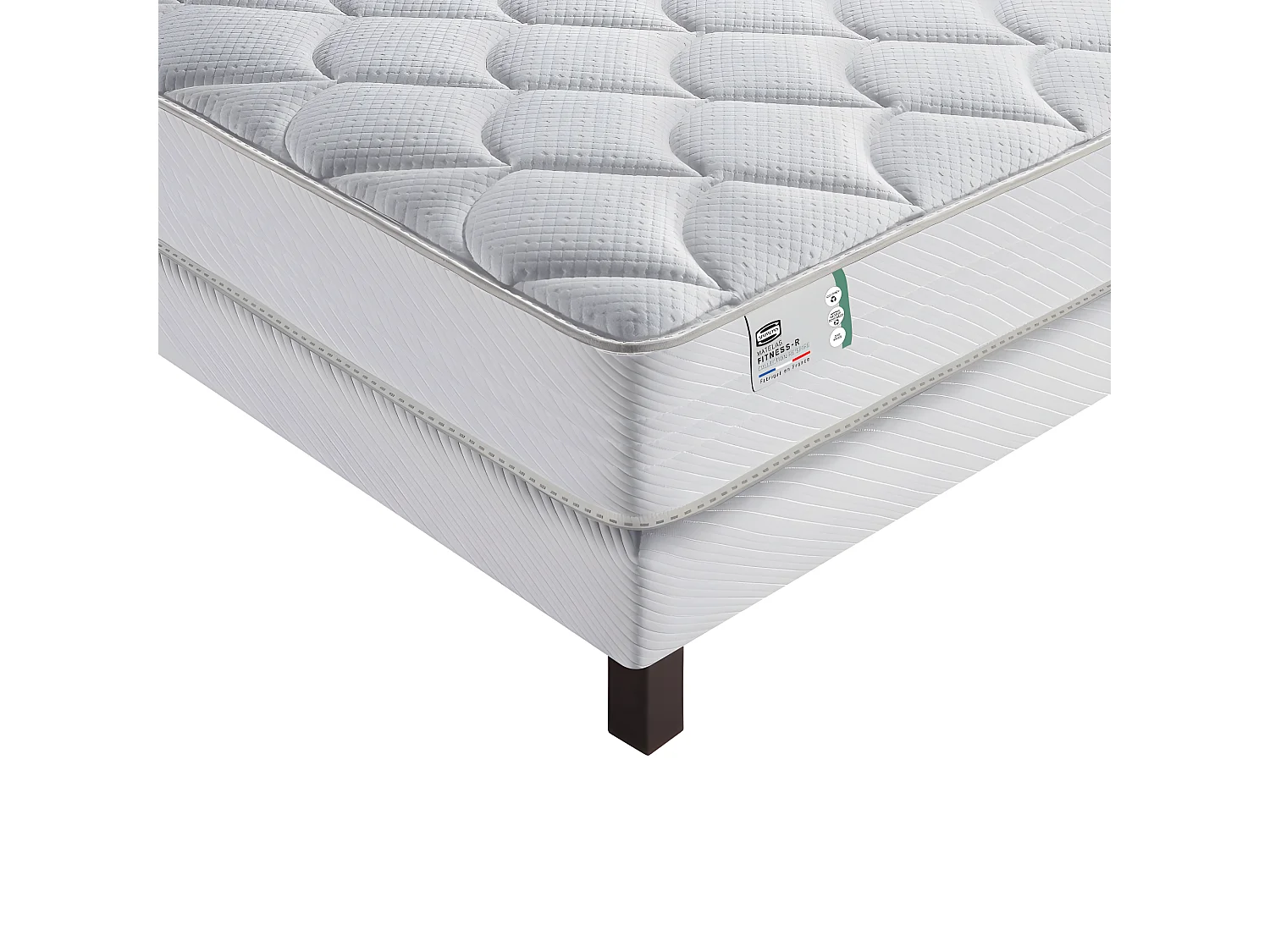 Fitness-R - Matelas 100% ressorts, accueil ferme - 160x200 cm