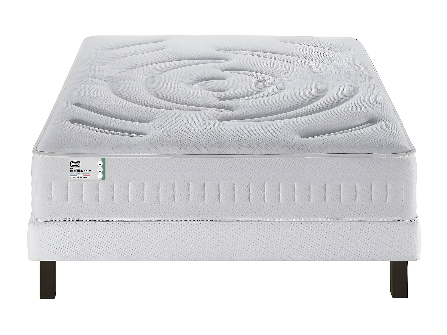 Influence-R - Matelas 100% ressorts et latex, accueil enveloppant - 180x200 cm