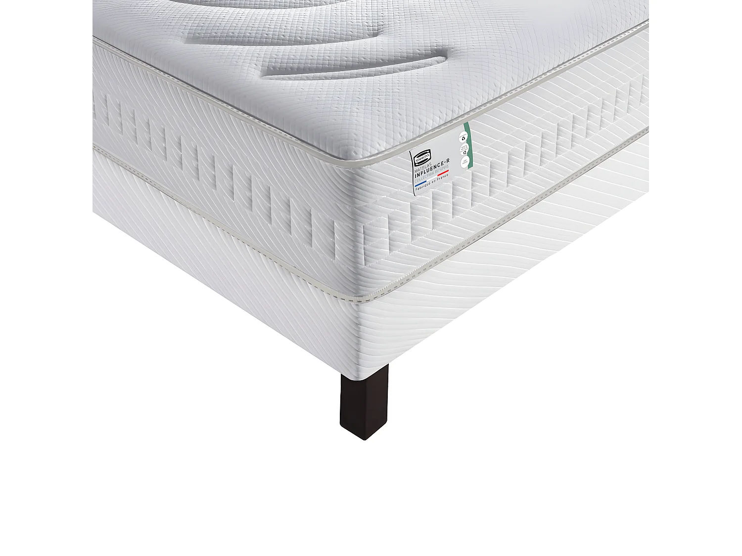 Influence-R - Matelas 100% ressorts et latex, accueil enveloppant - 180x200 cm