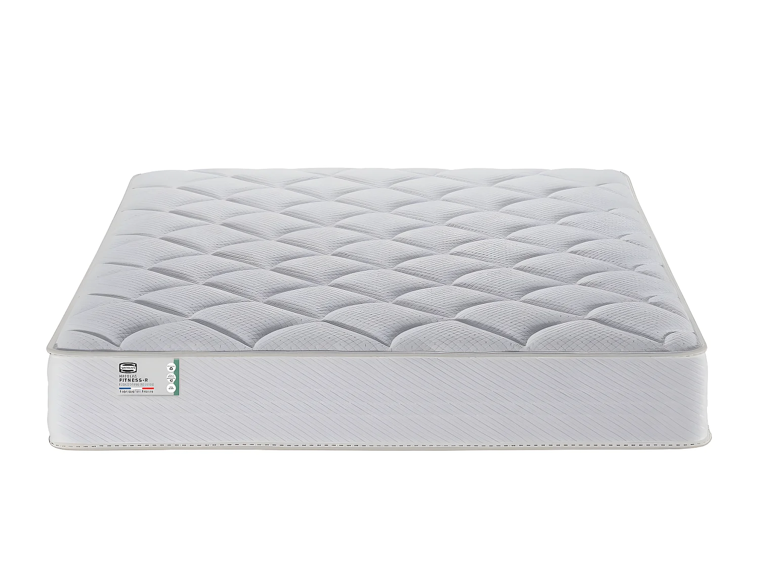 Fitness-R - Matelas 100% ressorts et mémoire de forme, accueil ferme - 180x200 cm