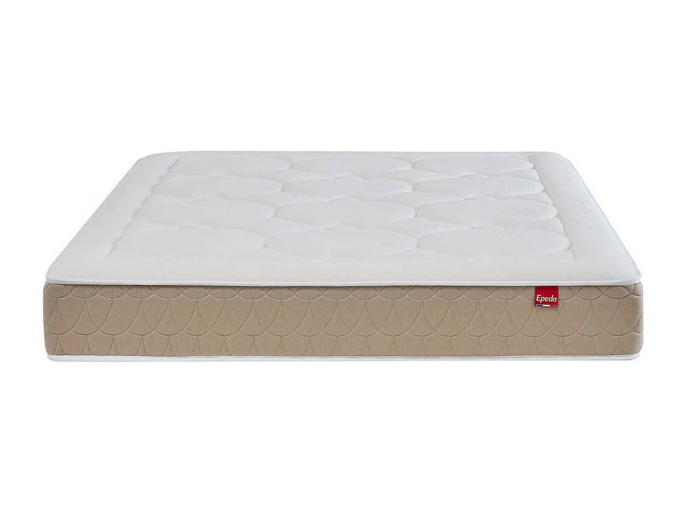 Clémaé 2 - Matelas à ressorts et latex, accueil équilibré - 180x200 cm