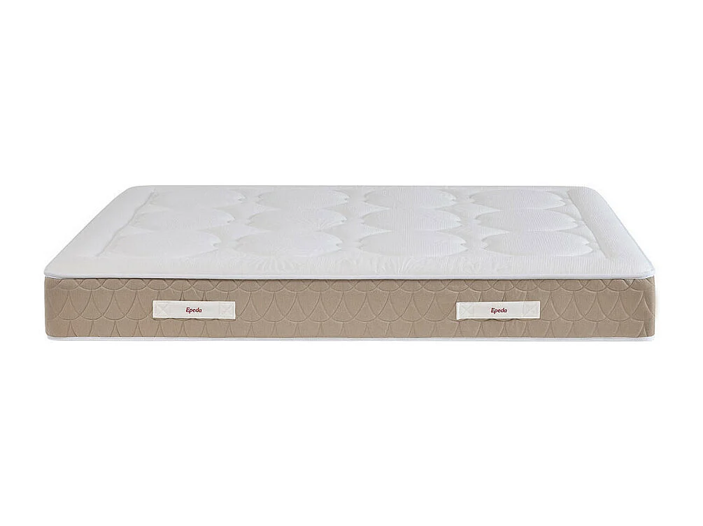 Clémaé 2 - Matelas à ressorts et latex, accueil équilibré - 180x200 cm