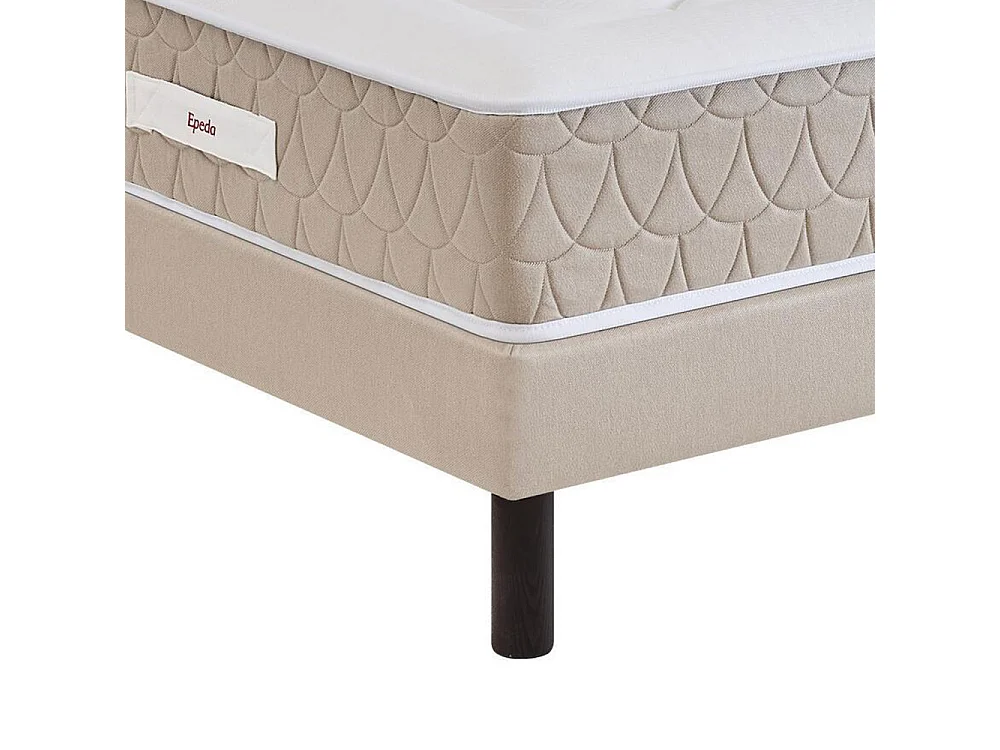 Clémaé 2 - Matelas à ressorts et latex, accueil équilibré - 180x200 cm