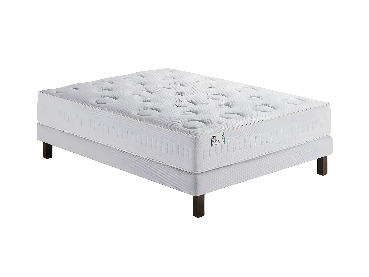 Oxygène-R - Matelas 100% ressorts, épaisseur 26cm, accueil moelleux - 180x200 cm