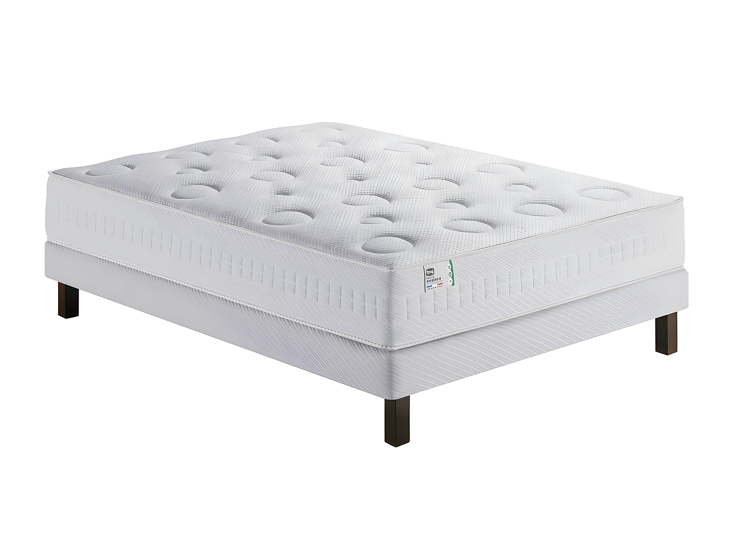 Oxygène-R - Matelas 100% ressorts, épaisseur 26cm, accueil moelleux - 180x200 cm