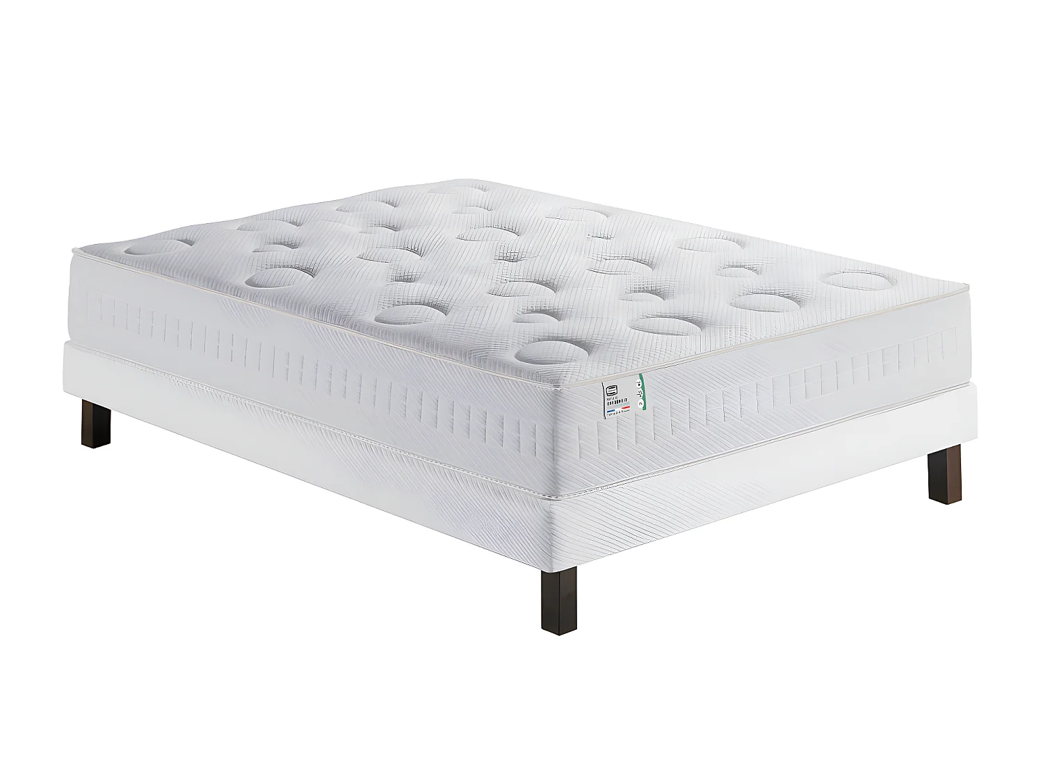 Oxygène-R - Matelas 100% ressorts, épaisseur 26cm, accueil moelleux - 180x200 cm