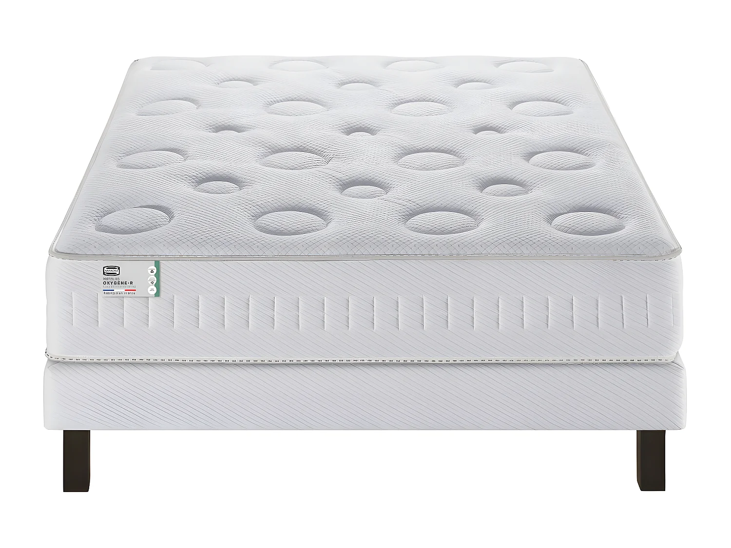 Oxygène-R - Matelas 100% ressorts, épaisseur 26cm, accueil moelleux - 180x200 cm