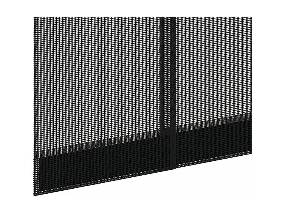 Rideau moustiquaire pour porte fenêtre en polyester 5 lamelles - 125x240 cm