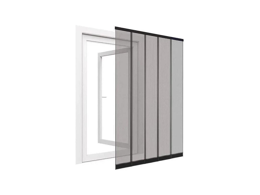 Tenda a 5 lamelle in poliestere per finestre - 125x240 cm