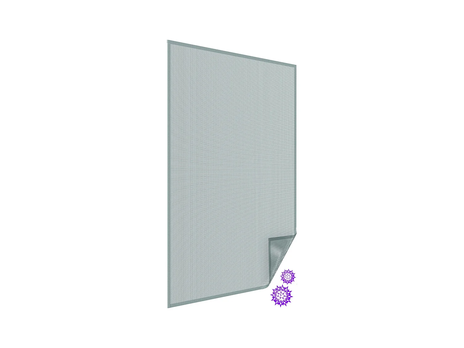 Toile moustiquaire stop pollen 130 x150 cm