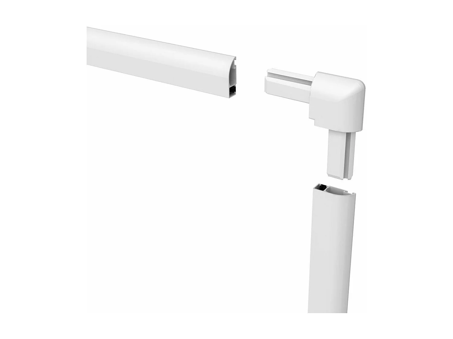 Moustiquaire cadre aluminium sans perçage 120 x 140 cm Basic plus