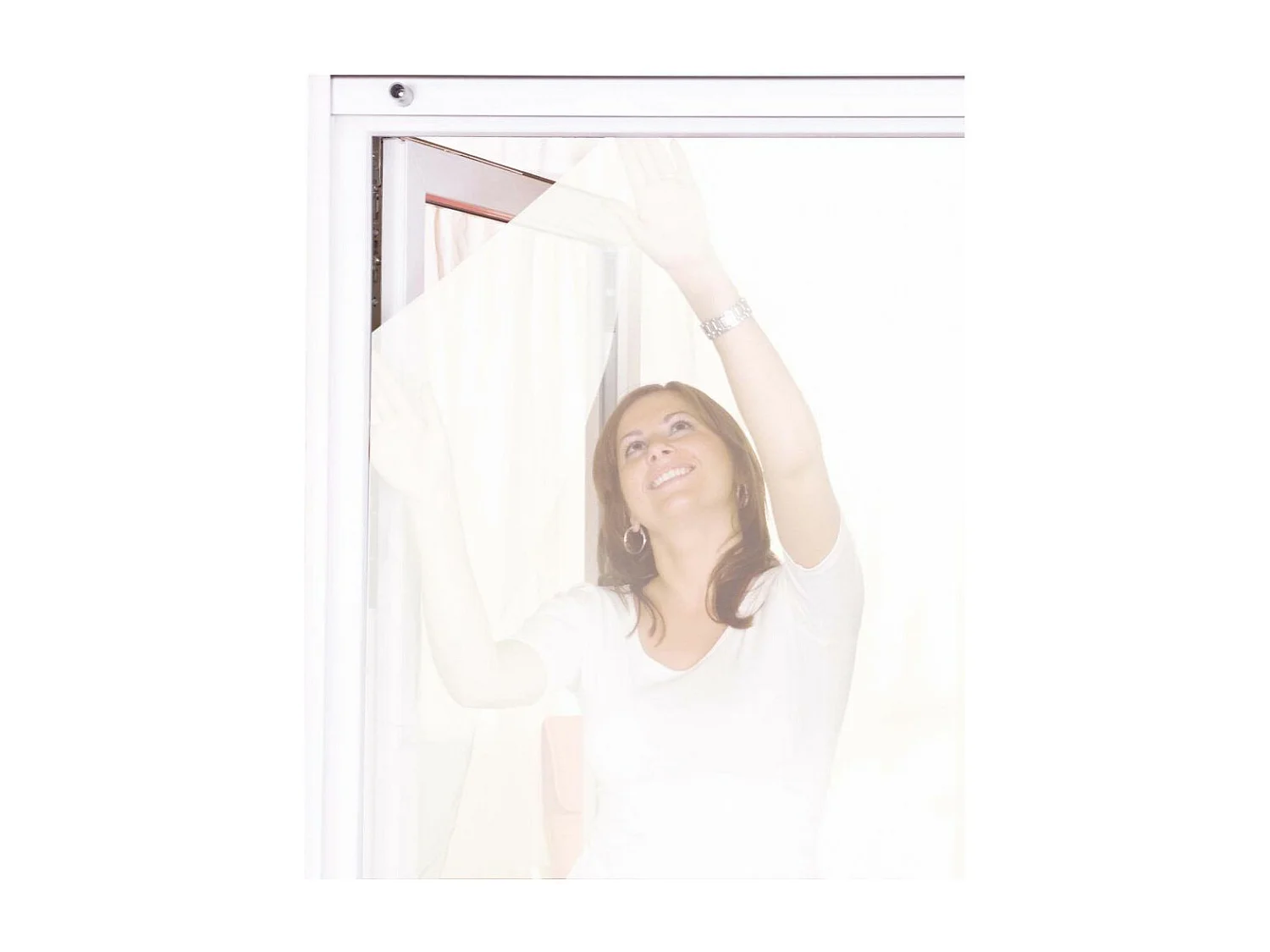 Moustiquaire avec protection anti-pollen et 2 toiles supplémentaires