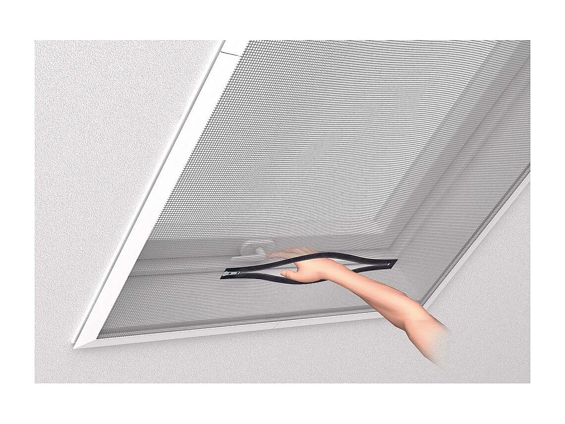 Mosquitera para la ventana del techo