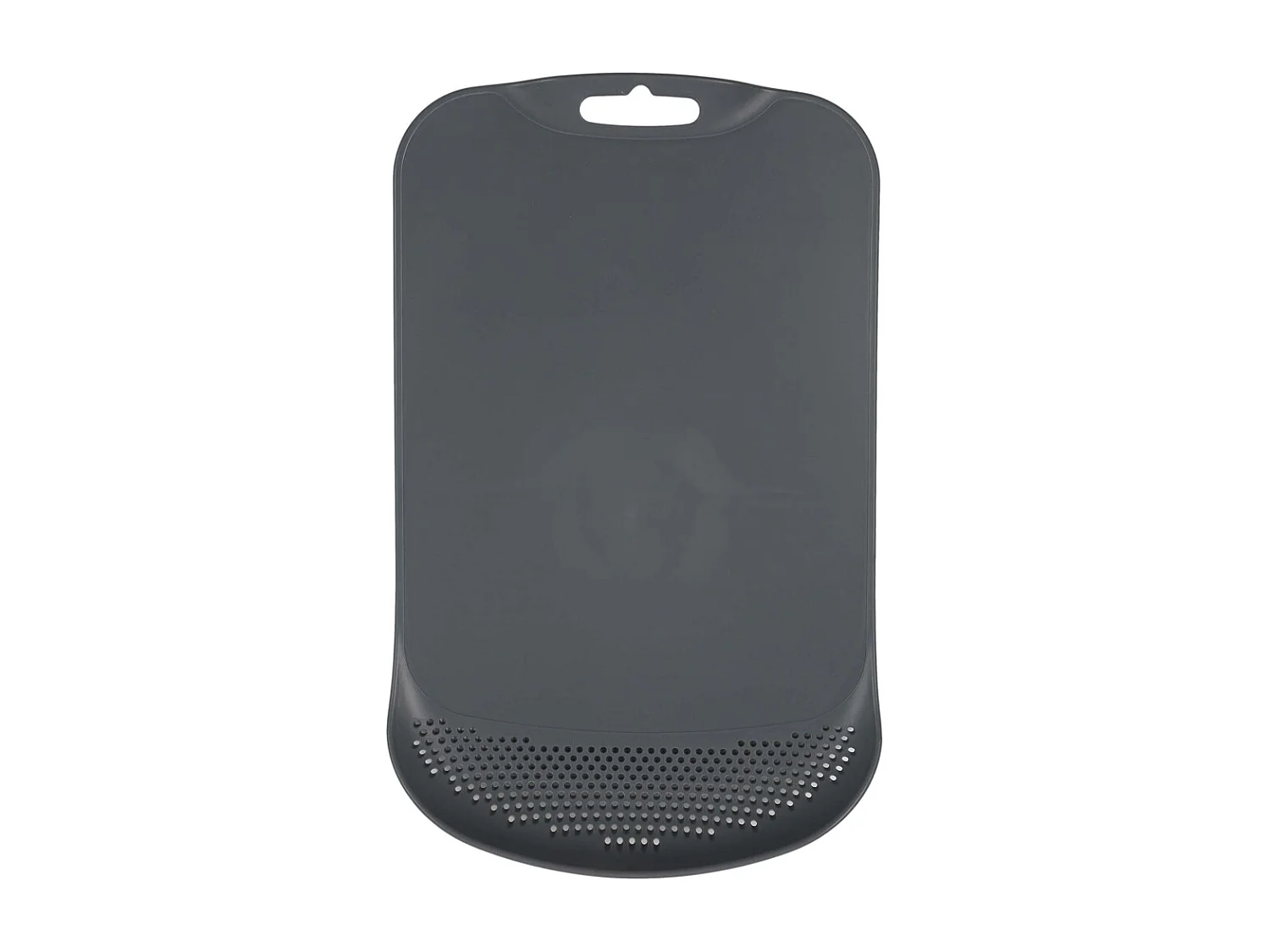 Planche à découper en polypropylène avec passoire intégrée (Lot de 2) Gris