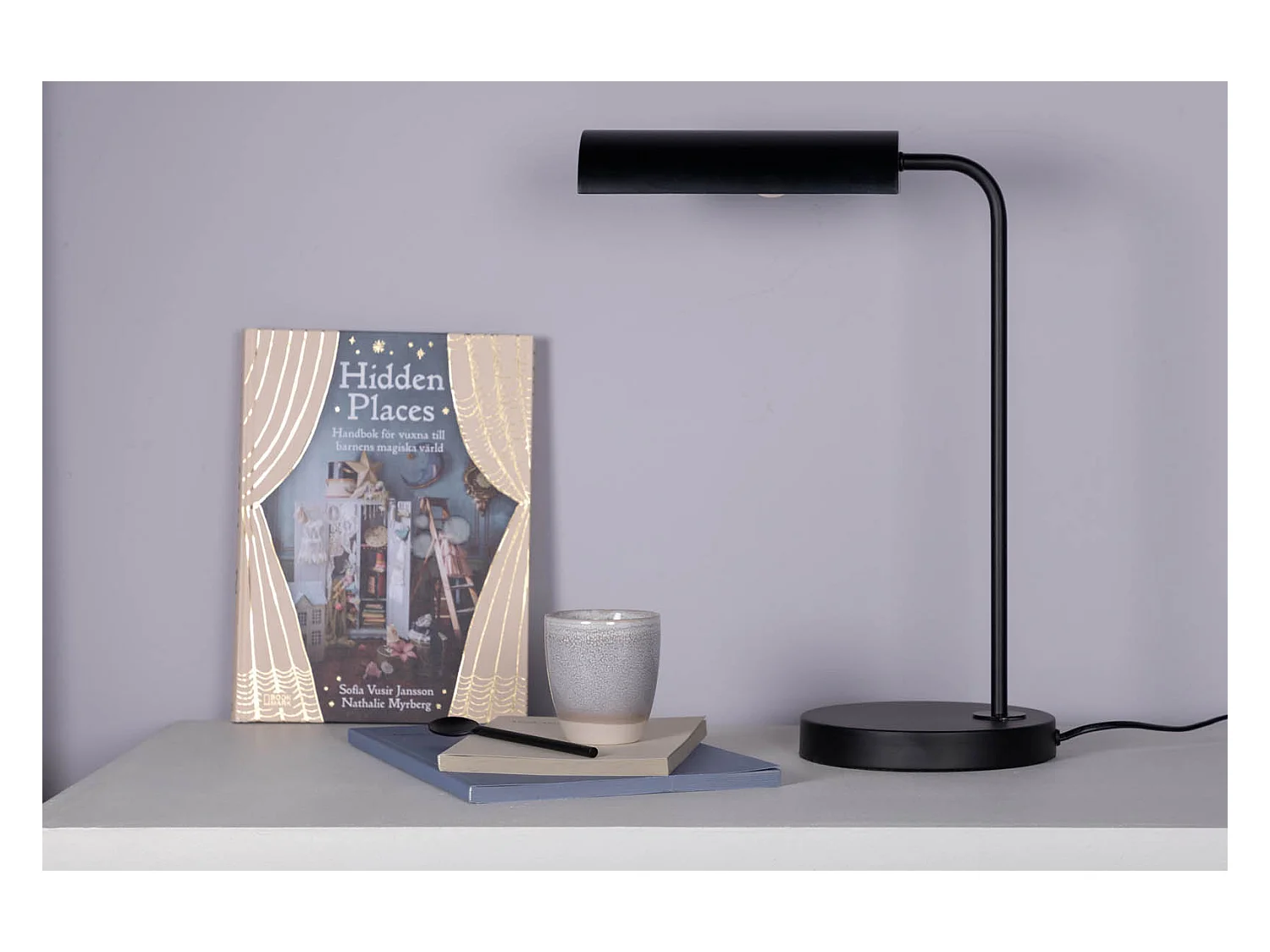 Tischlampe aus Stahl Harmonica