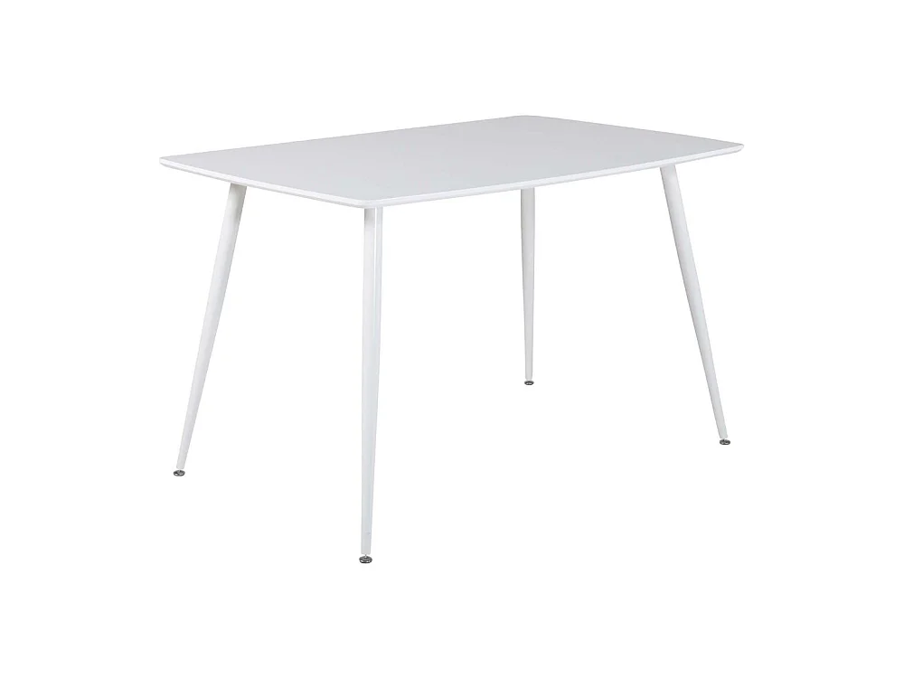 Table à Manger Design "Polar" 120cm Blanc