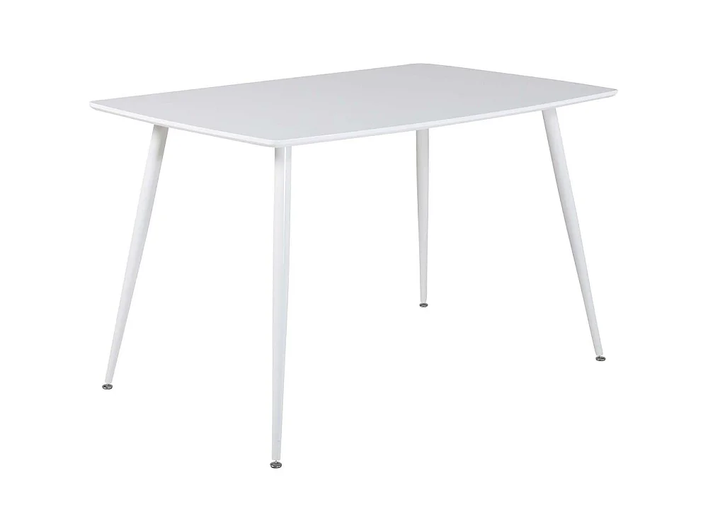 Table à Manger Design "Polar" 120cm Blanc
