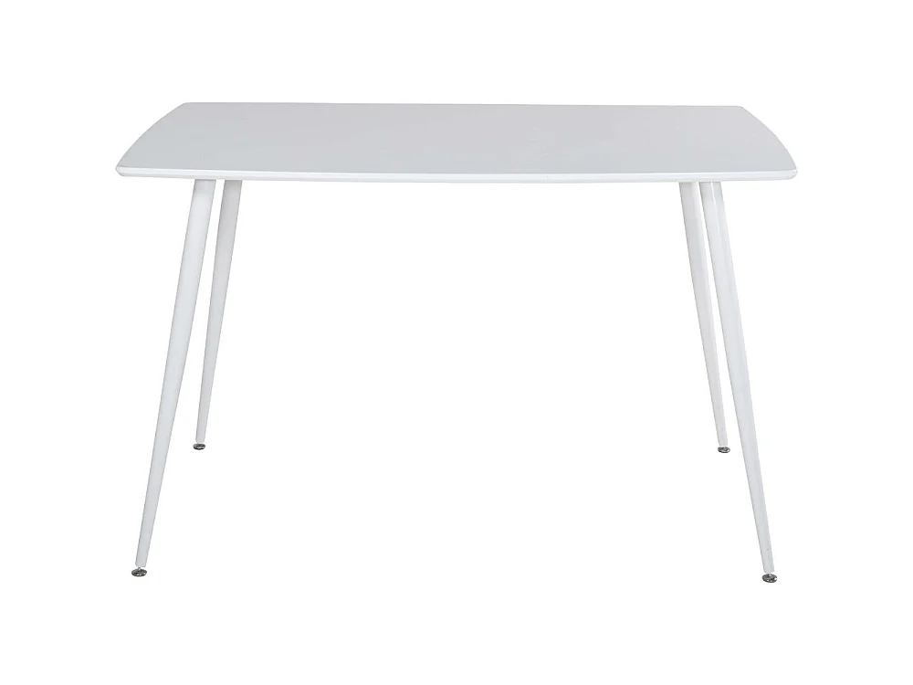 Table à Manger Design "Polar" 120cm Blanc