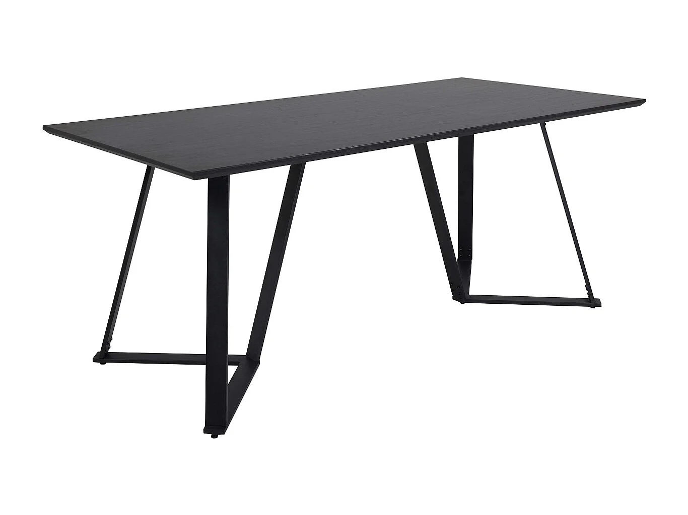 Table à Manger Design "Marina" 180cm Noir