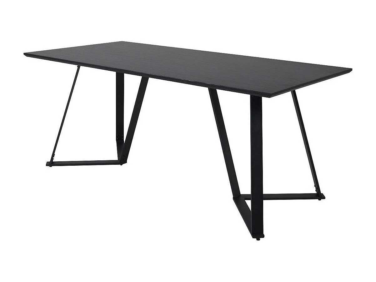 Table à Manger Design "Marina" 180cm Noir