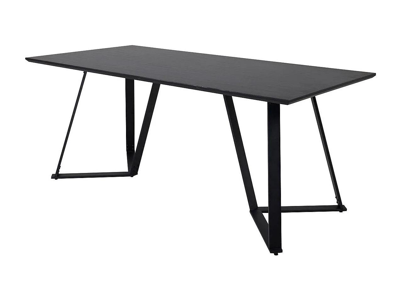 Marina Marina Table à manger 90x180cm, noir.
