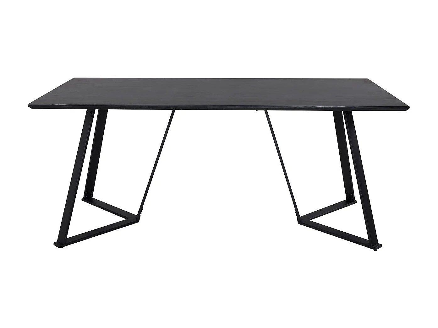 Marina Marina Table à manger 90x180cm, noir.