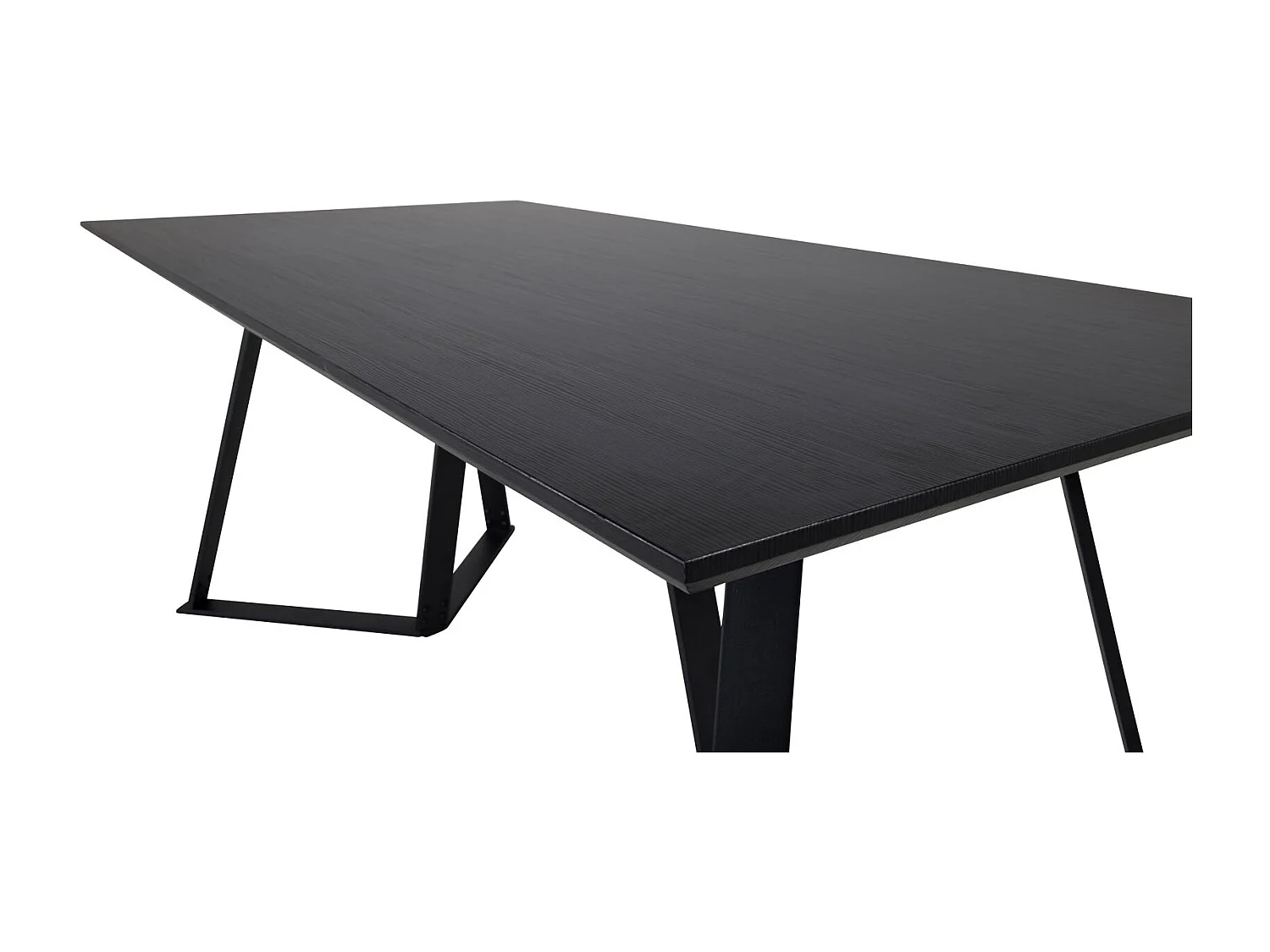 Marina Marina Table à manger 90x180cm, noir.