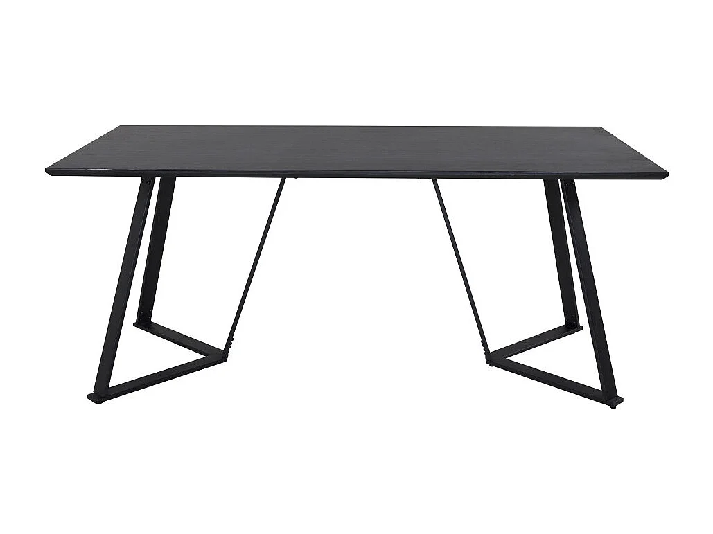 Marina Marina Table à manger 90x180cm, noir.