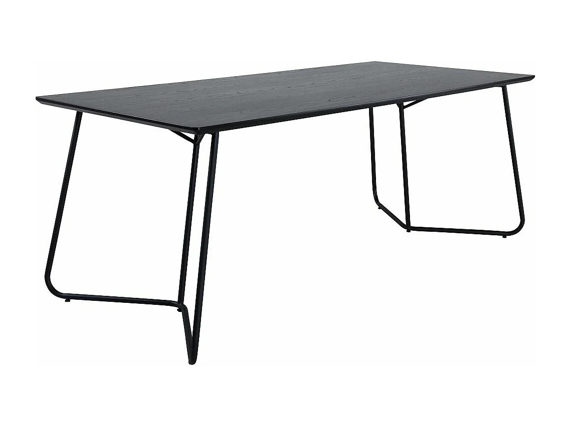 Table à Manger Design "Petra" 190cm Noir