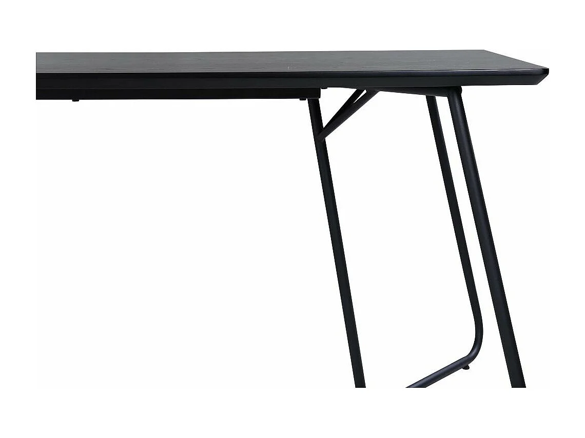 Table à Manger Design "Petra" 190cm Noir