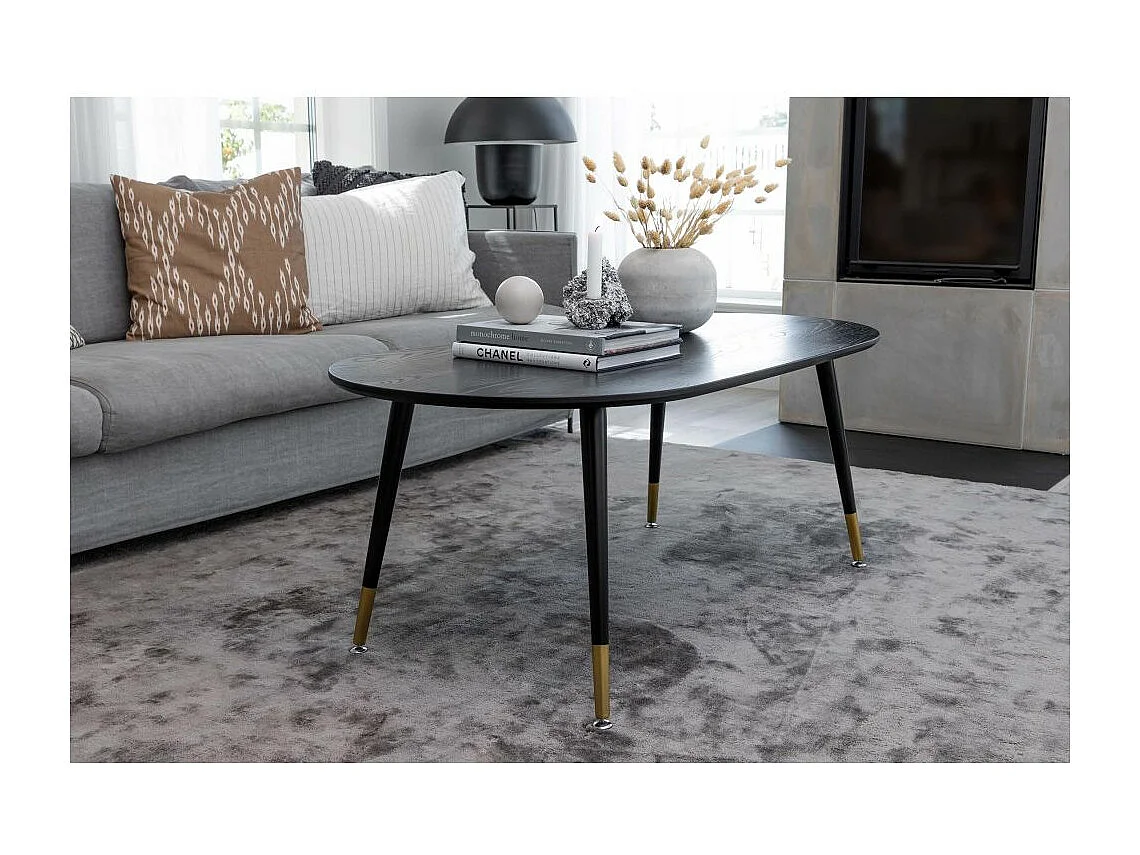 Couchtisch aus MDF und Stahl Dipp