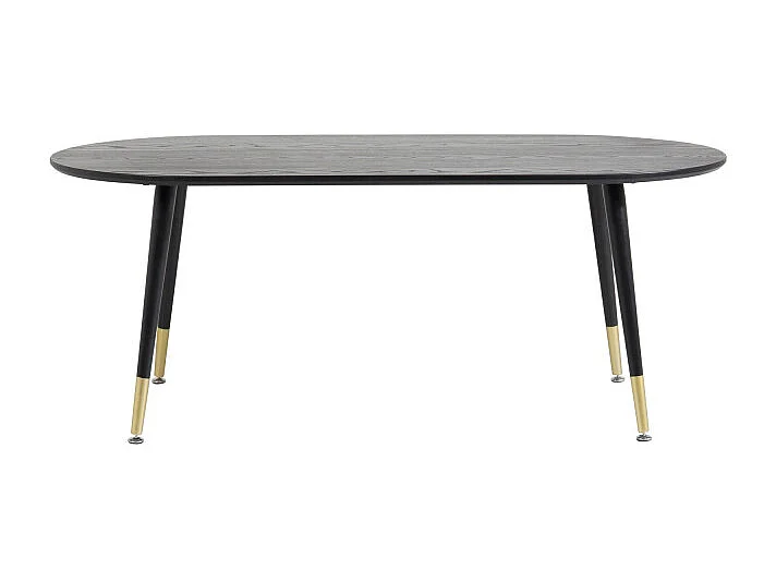 Dipp salontafel 60x120 cm zwart.