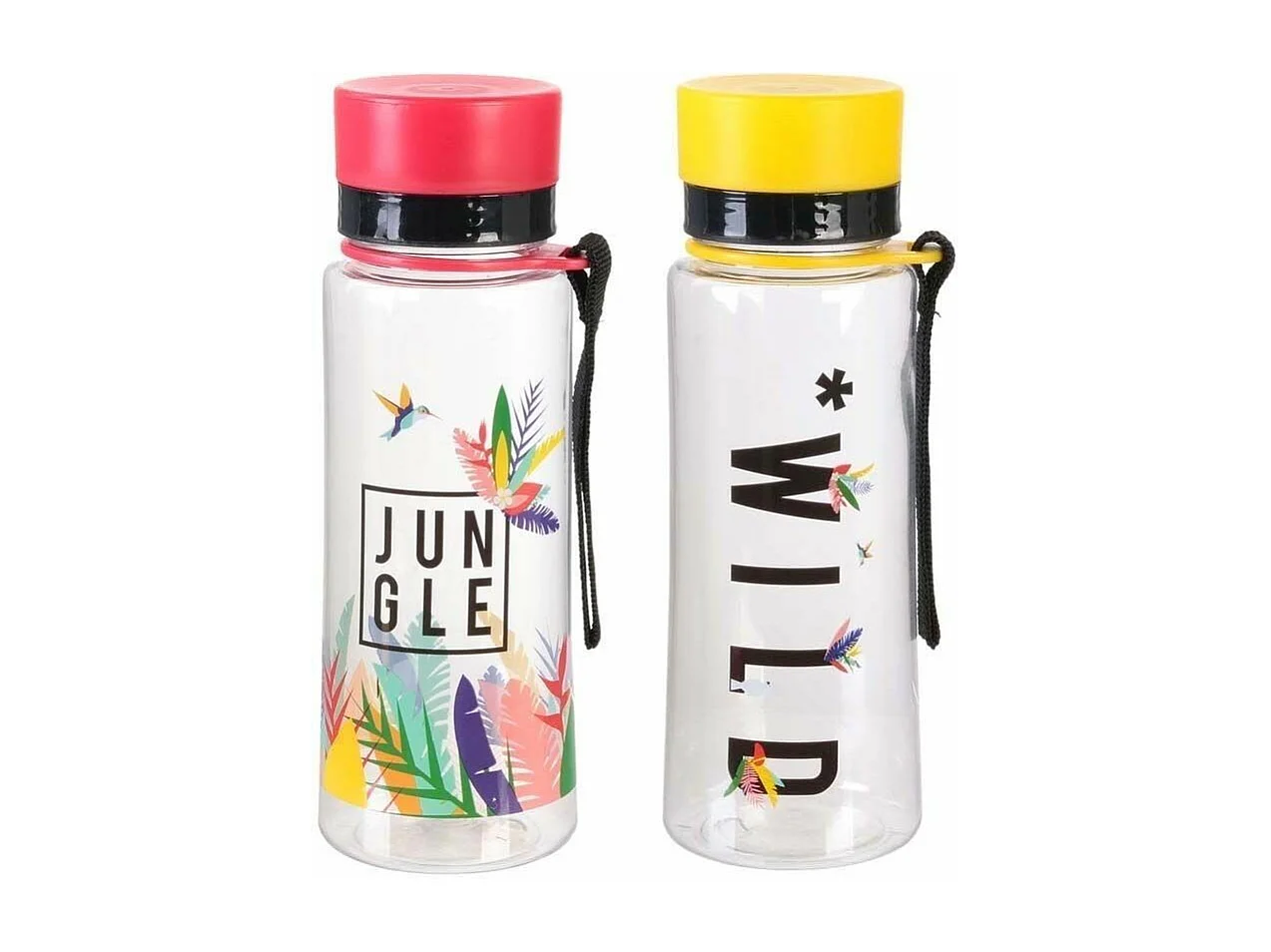 Bouteille de transport en plastique Exotique 55 cl (Lot de 2)