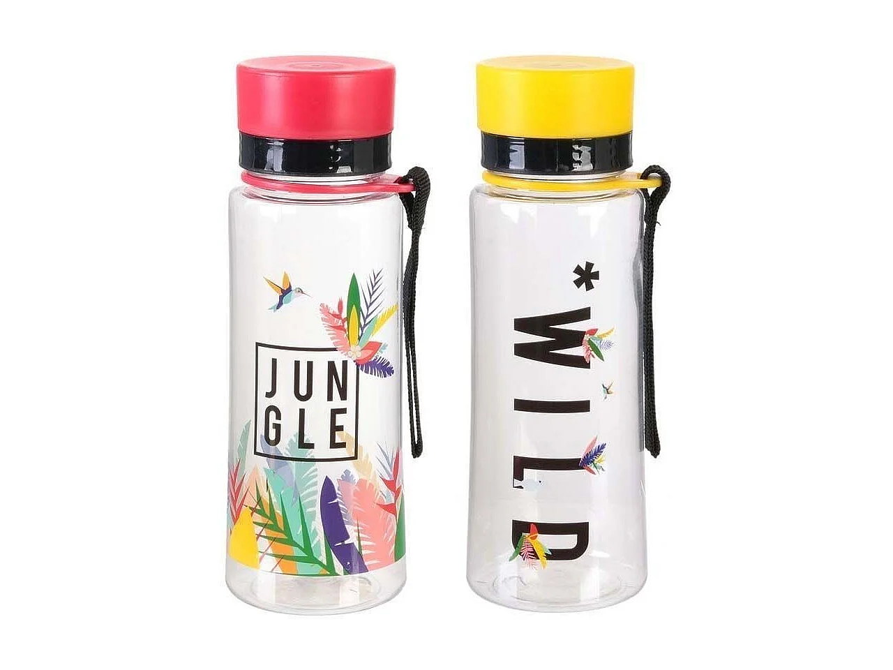 Bouteille de transport en plastique Exotique 55 cl (Lot de 2)