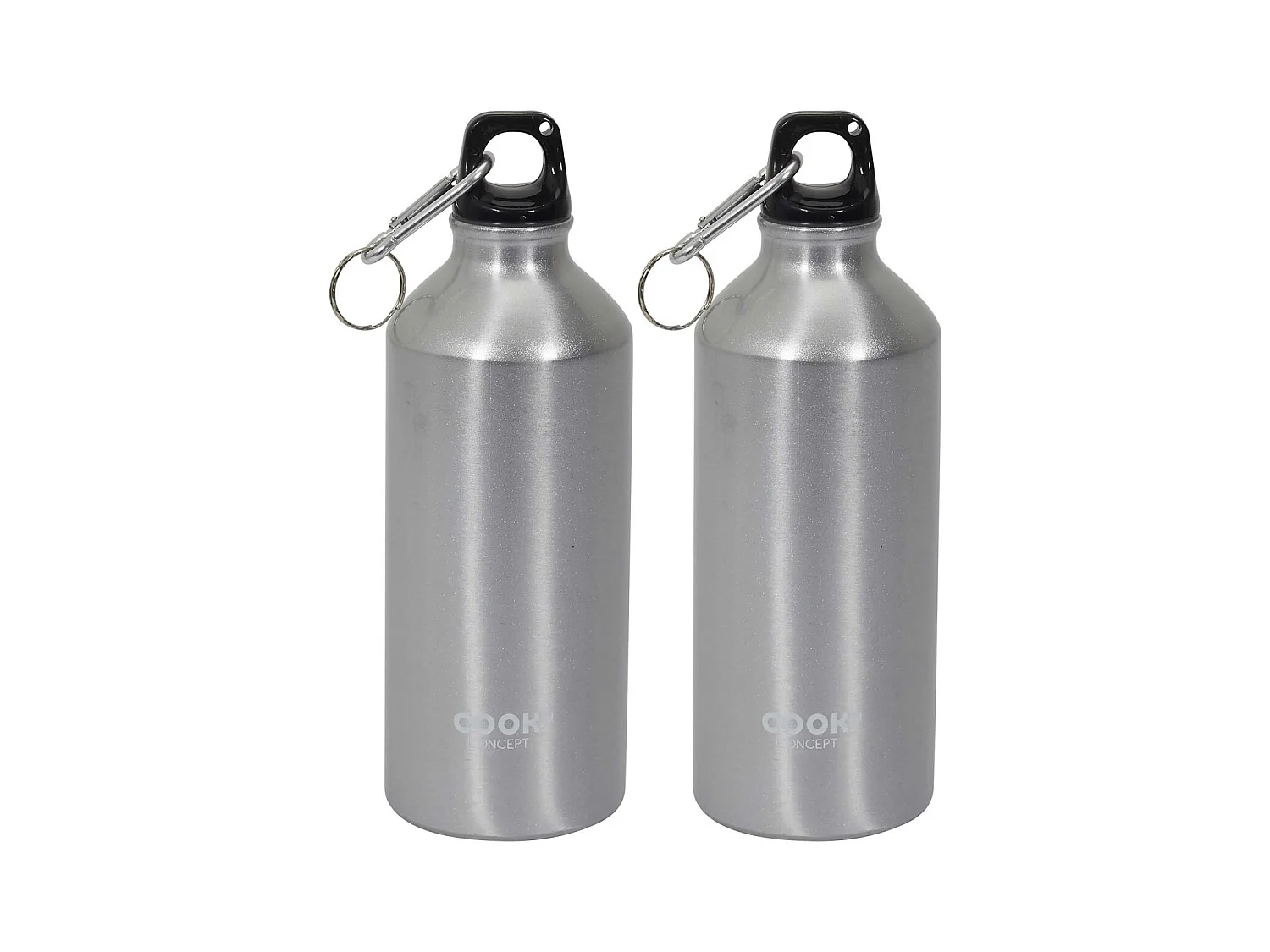 Bouteille de transport simple paroi 60 cl (Lot de 2)