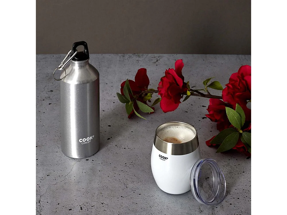 Bouteille de transport simple paroi 60 cl (Lot de 2)