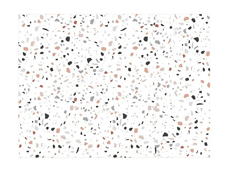 Set de Table Déco "Terrazzo" 30x45cm Blanc