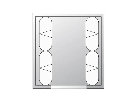 Hammam ILIADE prawy, 4-osobowy, z ergonomicznymi siedziskami, zewnętrznym panelem sterującym i czujnikiem temperatury – dł. 190 × szer. 130 × wys. 225 cm