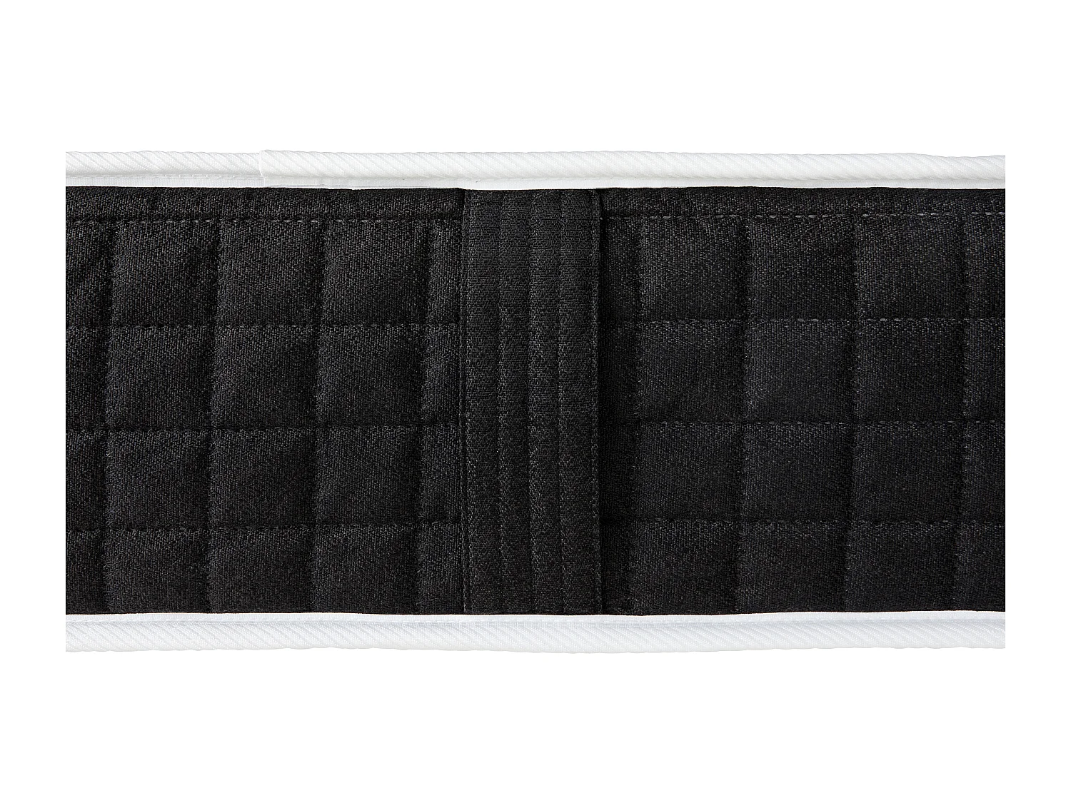 Lit électrique de relaxation tout plots + matelas ressorts ensachés et mémoire forme - 2 x 70 x 190 cm - Noir - PHANES de YSMÉE