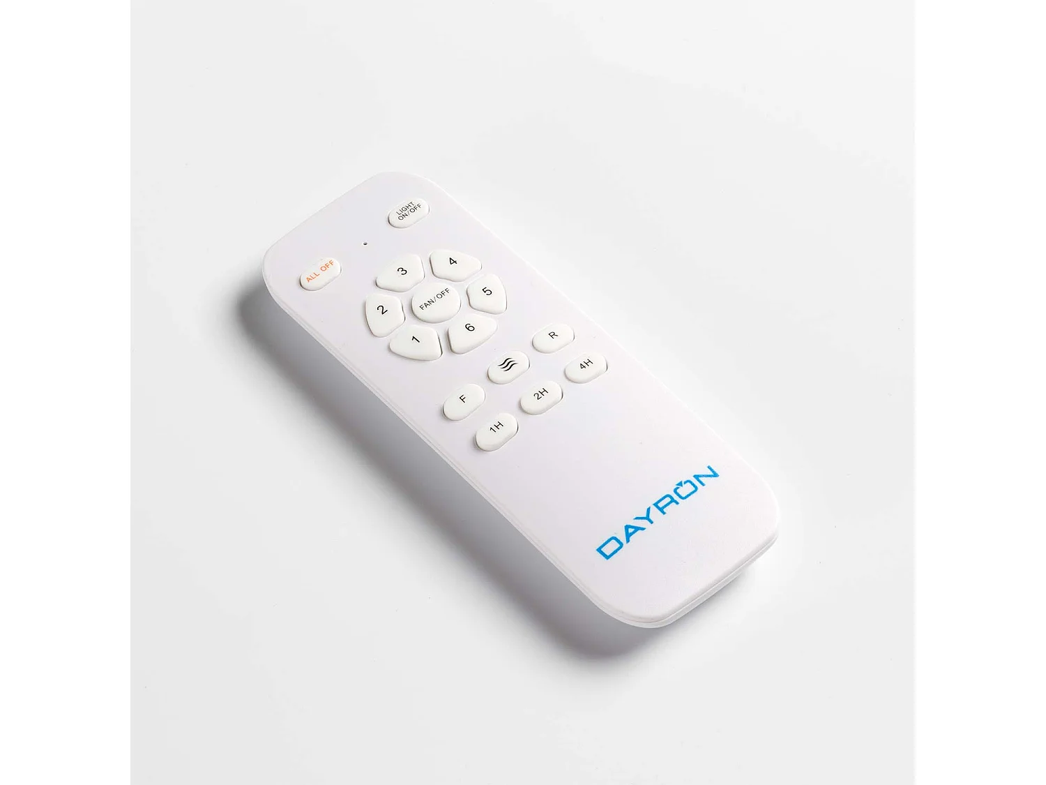 Ventilateur de plafond Dakota 3 pales 56 W 6 vitesses avec éclairage Dayron