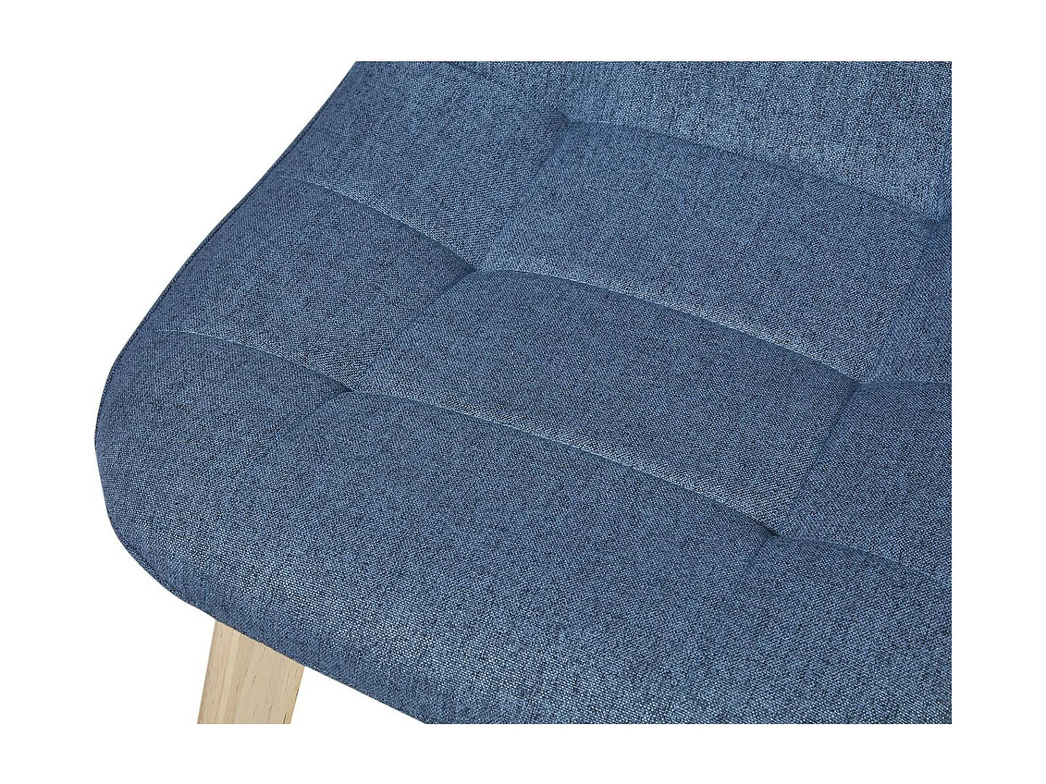 Lot de 4 Chaises "Hobson" 83cm Bleu Canard