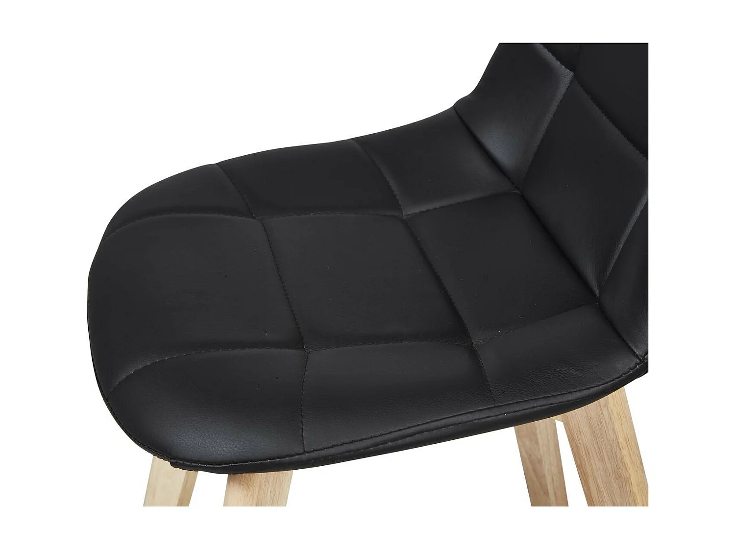 Lot de 4 Chaises "Hobson" 83cm Noir