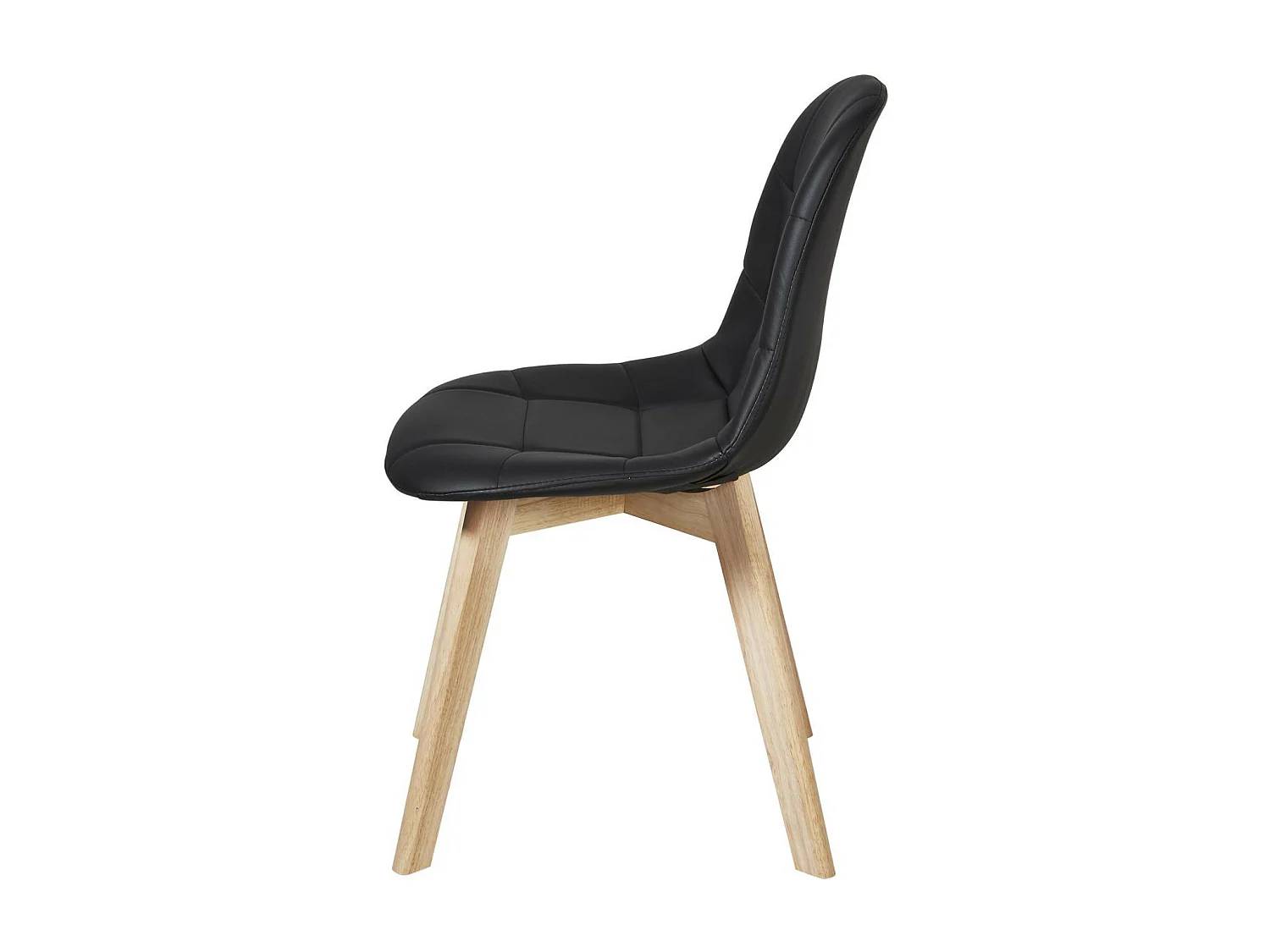 Lot de 4 Chaises "Hobson" 83cm Noir