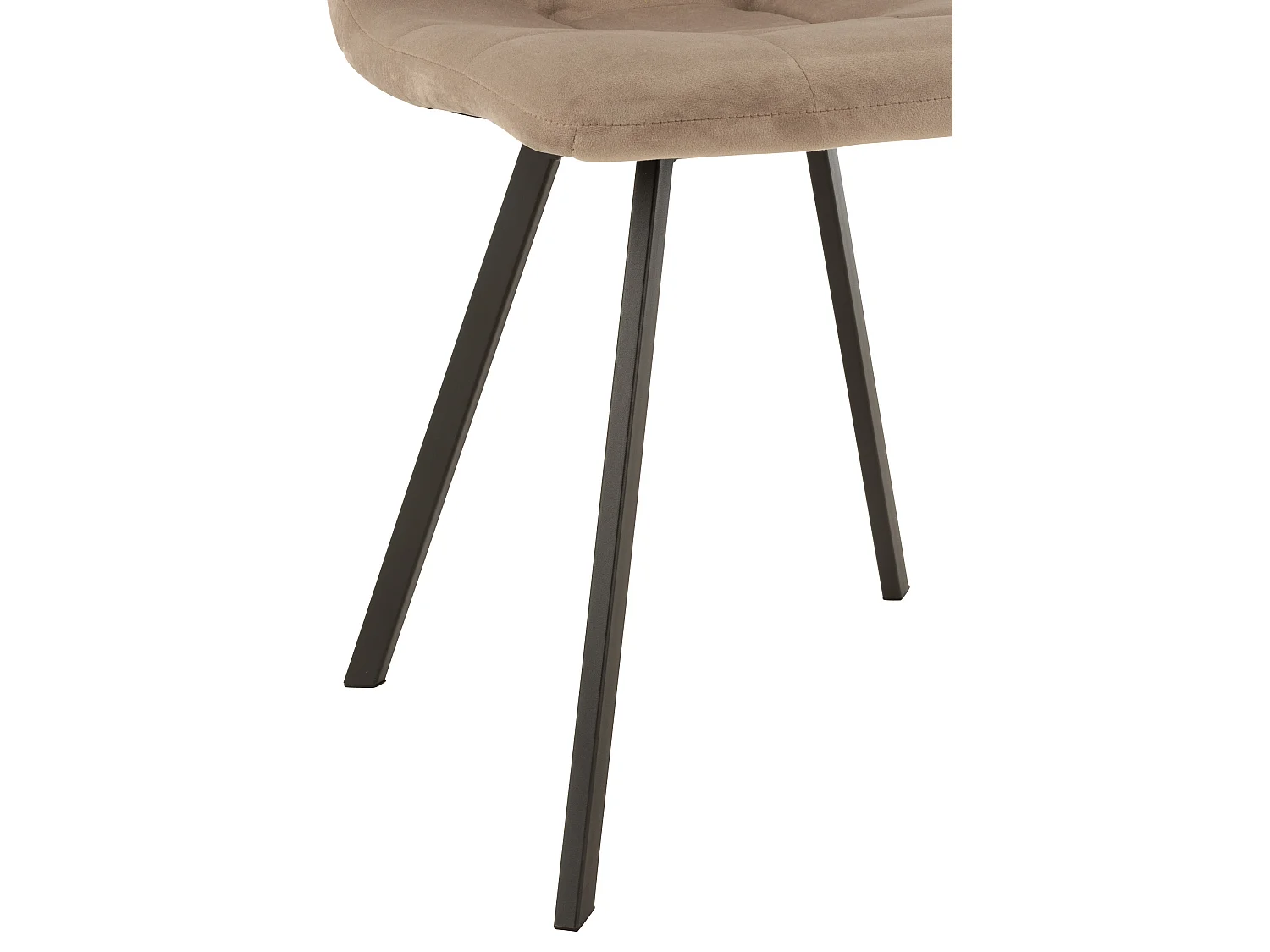 Chaise Design "Morgan" 86cm Beige