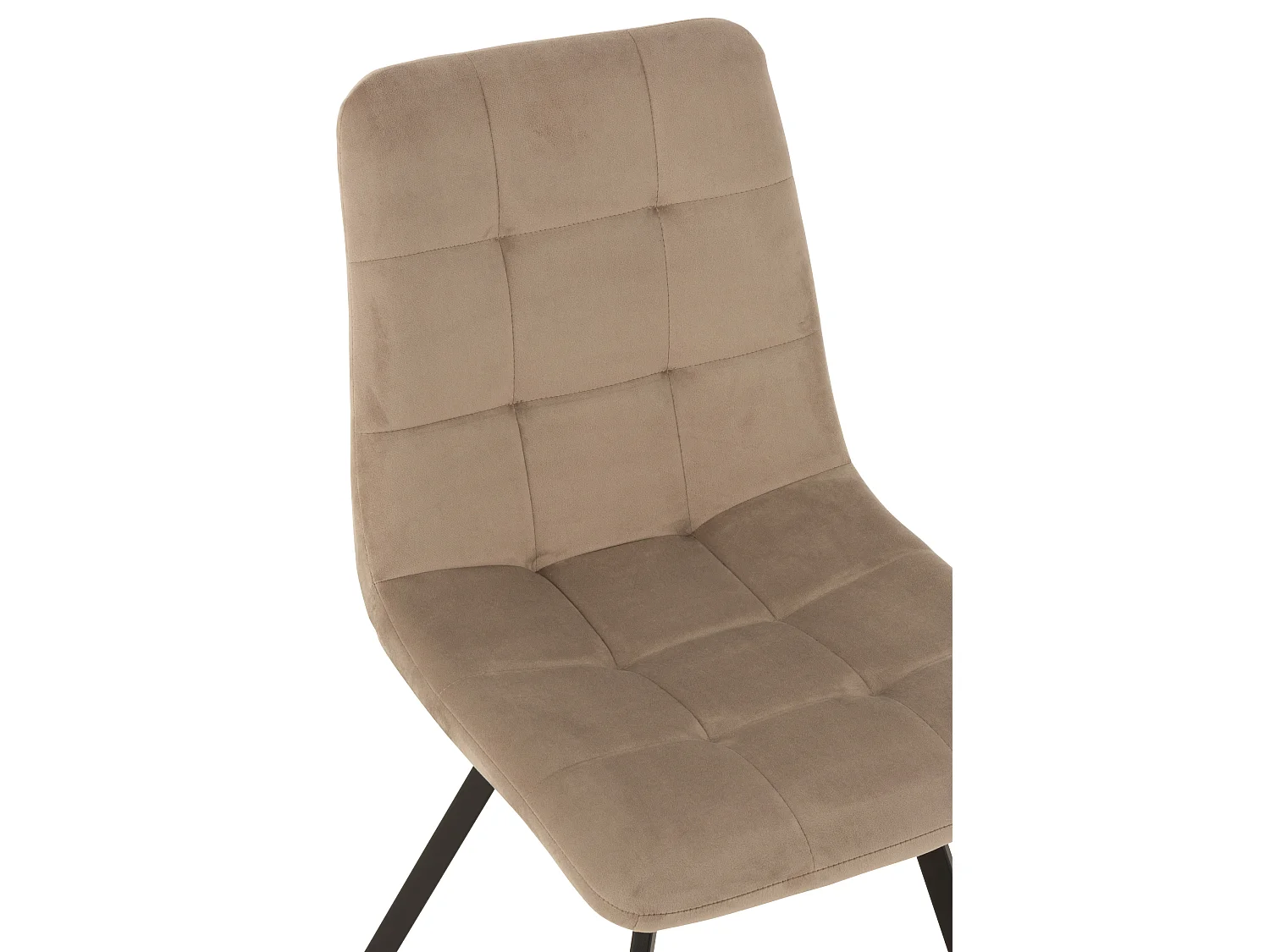 Chaise Design "Morgan" 86cm Beige