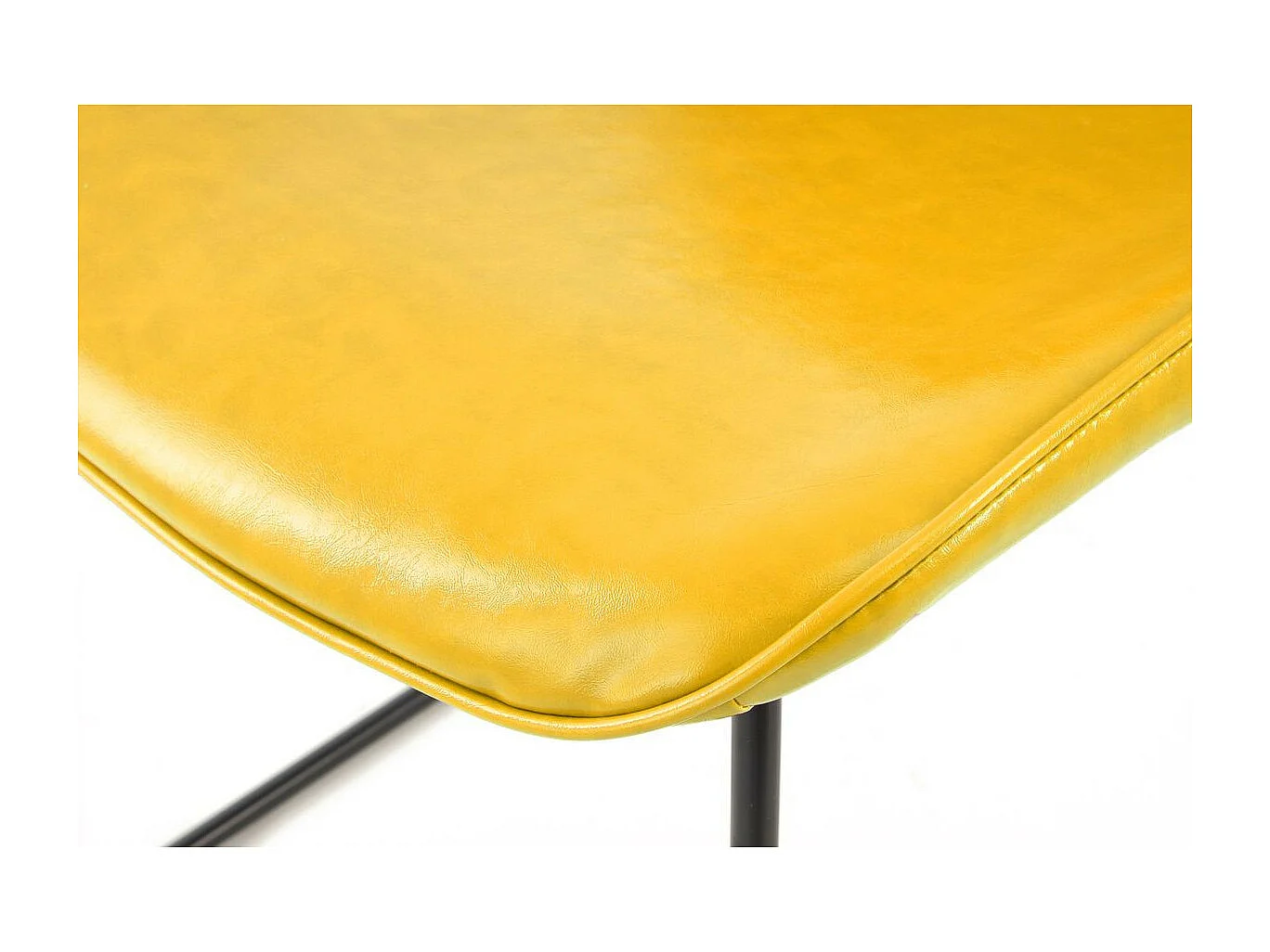 Lot de 2 Chaises Design "Cora" 81cm Jaune